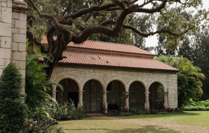 Exterior view of Spanish Monastery Miami
