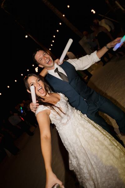 Guests dancing and celebrating at Islamorada Fish Company Florida Keys