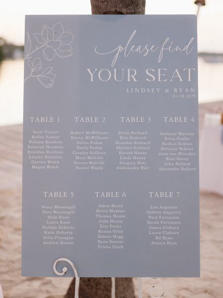 Reception hall with chairs and décor at Islamorada Fish Company Florida Keys