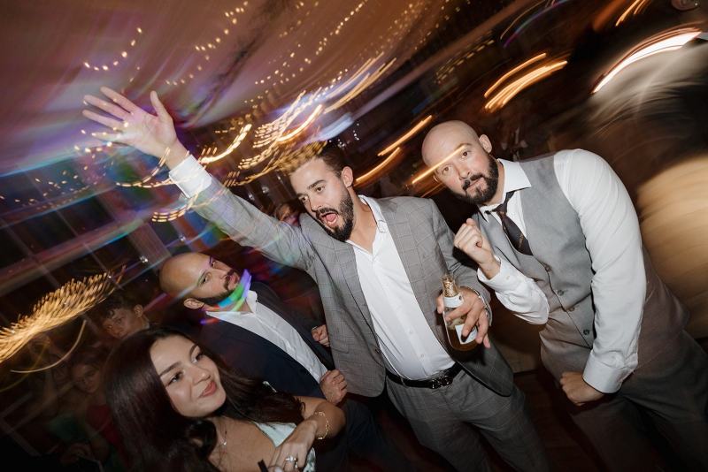 Children dancing at Cinco Farms Miami wedding reception
