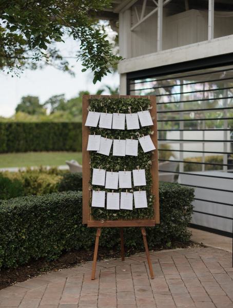 Wide shot of Cinco Farms Miami ceremony setup with chairs and aisle