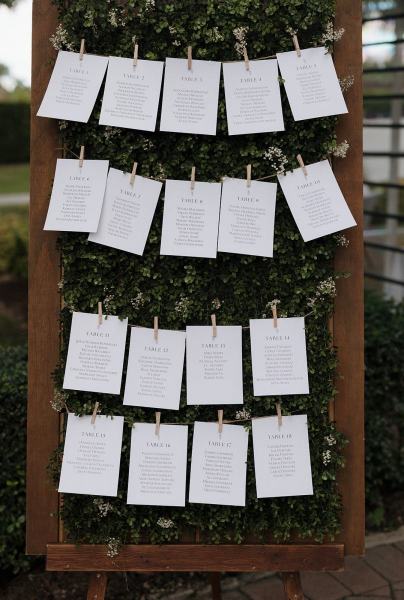 Wide shot of Cinco Farms Miami ceremony setup with chairs and aisle