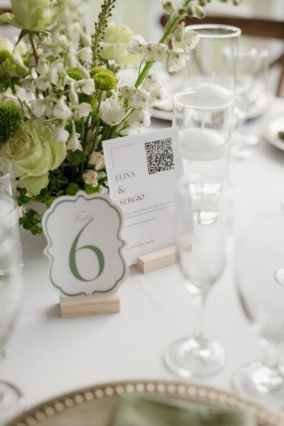 Close-up of candlelit centerpiece at Cinco Farms Miami wedding